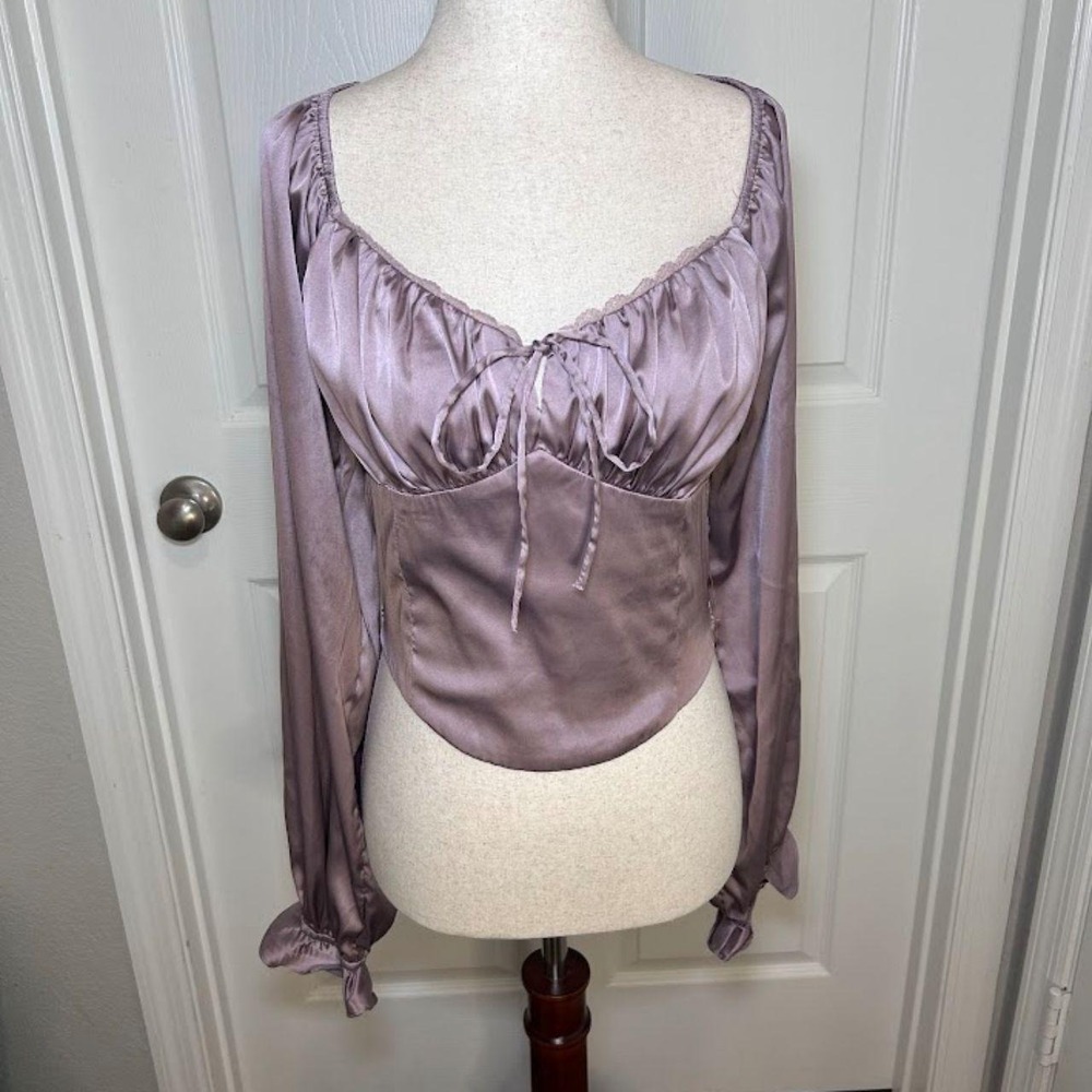 Milk maid Altar'd State Coquette Peasant Blouse Whimsy Fairycore Large